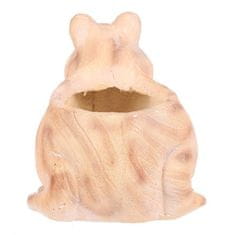 Autronic Pakiranje cvijeća Frog - flower box, magnesium, wood imitation (SM505)