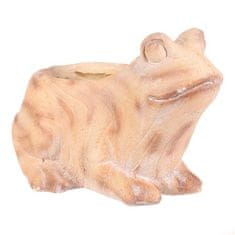 Autronic Pakiranje cvijeća Frog - flower box, magnesium, wood imitation (SM505)