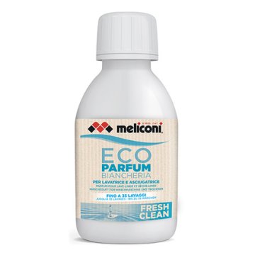 Meliconi Koncentrat za perilicu rublja 621033, ECO perfume fresh clean, concentrated, for washing machines and dryers, 250 ml, Made in Italy