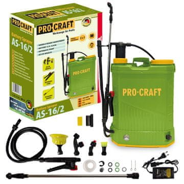 Procraft Bežični raspršivač AS-16/2