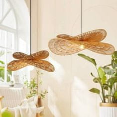 Immax Viseća lampa (08266L) BOHO MARIPOSA D80cm, E27, natural jute