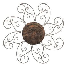 Autronic Zidna dekoracija Sun - metal wall decoration, copper color (UM1064 COP-ANT)