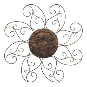Autronic Zidna dekoracija Sun - metal wall decoration, copper color (UM1064 COP-ANT)