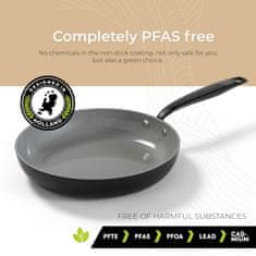 BE Living Set tava Essential Black 20-24-28 cm