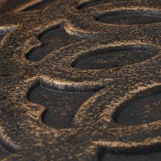 Northix Postolje za suncobran izgled lijevanog željeza, crno, stabilno, dekorativno