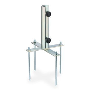 Northix Samoljepljiva magnetska traka 30 cm, nehrđajući čelik, za kuhinju i ured