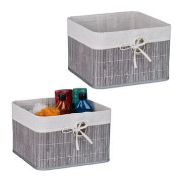 Northix Polica za umivaonik s 2 police – bakrena završna obrada