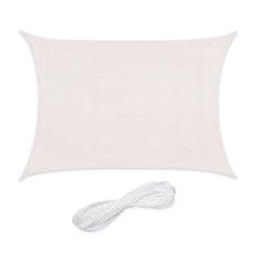 Northix Pravokutna tenda od HDPE-a, UV zaštita, za privatnost i hlađenje, za vanjski prostor