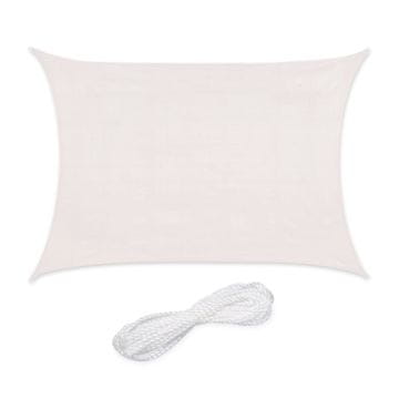 Northix Pravokutna tenda od HDPE-a, UV zaštita, za privatnost i hlađenje, za vanjski prostor