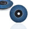 Listasti Brusni Disk 76 MM – Izdržljiv Abrazivni Disk | Ø76 MM, Promjer Otvora 10 MM, Za 12V Animal PRO I X-Power