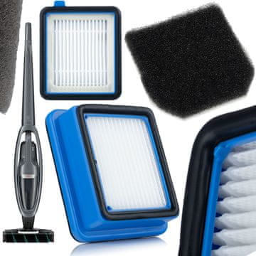 Rosfix Zamjenski Dio Za Usisavač Electrolux Well Q6–Q8 – Komplet Filtera Eskw1, HEPA + Filter Motora | 99,95% Filtracija, Periv