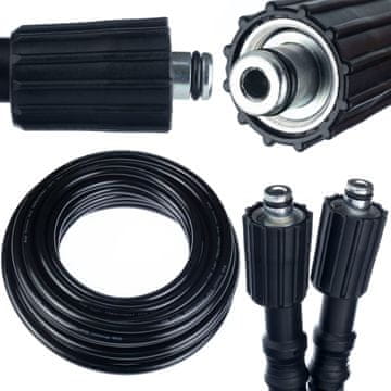 Rosfix Crijevo Visokog Tlaka 15M M22-M22 – Nylon Oplet, PVC Prevlaka | Kompatibilno S Kärcher