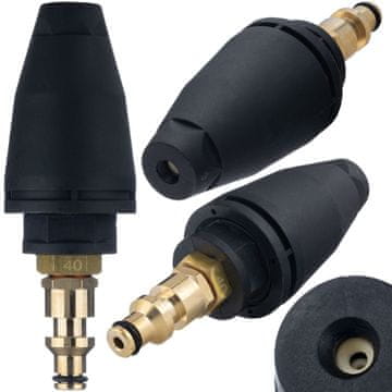 Rosfix Turbodizalica Mlaznica Parkside – Povećani Tlak Do 150 BAR, Quick Connect, Max Temp 60°C | Zamjenski Dio Za Visokotlačni Perač Parkside Phd 110 C1–170 A1