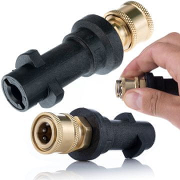 Rosfix Priključak Bayonet Za Kärcher K2-K7 – 1/4" Brzi Spoj | Mesing, Max 2000 PSI, 60°C