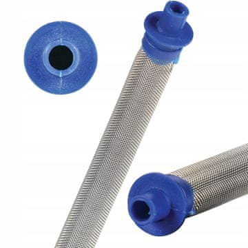 Rosfix Mesh50 Filter Za Pištolj Za Prskanje S Ovratnikom – 50 Mesh, Nehrđajući Čelik I Plastični Ovratnik | Za Lateks I Email, Zaštita Pumpe