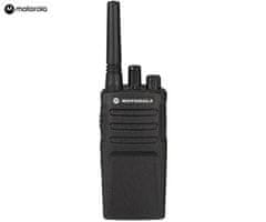 Motorola XT420 walkie talkie, 1-KOMPLET, PMR446, 16 kanala / 219 privatnih kodova, domet 9 km, + pribor, crni