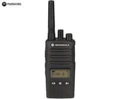 Motorola XT460 walkie-talkie, 1-KOMPLET, PMR446, 16 kanala / 219 privatnih kodova, domet 9 km, +pribor, crni