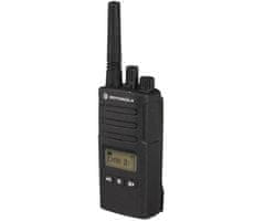 Motorola XT460 walkie-talkie, 1-KOMPLET, PMR446, 16 kanala / 219 privatnih kodova, domet 9 km, +pribor, crni