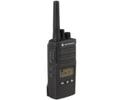 Motorola XT460 walkie-talkie, 1-KOMPLET, PMR446, 16 kanala / 219 privatnih kodova, domet 9 km, +pribor, crni