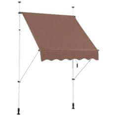 Northix 150 cm podesiva tenda za balkon otporna na UV zračenje
