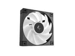 DEEPCOOL FD12 ventilator za kućište, 120 mm, ARGB PWM, crni (R-FD12-BKAPN1-G)