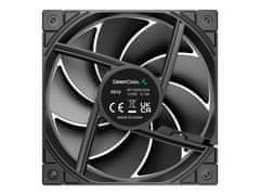 DEEPCOOL FD12 ventilator za kućište, 3-u-1, 120 mm, PWM, crni (R-FD12-BKNPN3-G)