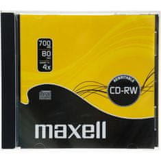 Maxell CD-RW disk CD-RW 700MB 4x 1PK JC 624860