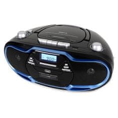 Trevi Radio/kasetofon s CD/MP3/USB-om CMP 574USB/BLUE