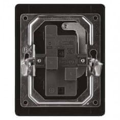 EMOS Utičnica A6001.3 Double socket, anthracite