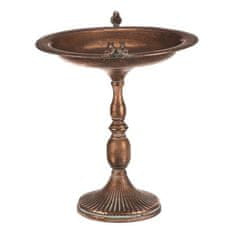 Autronic Metalni stalak Metal stand - 46 cm, arrangement stand, with birds, copper (FUP546)