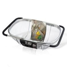 Berlingerhaus Cjedilo BH-7204 s uvlačnim ručkama za sudoper od nehrđajućeg čelika crne boje