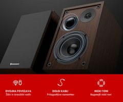 Genesis ARSEN 302BT računalni zvučnici, Bluetooth 5.3, smeđi