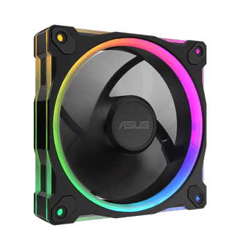 ASUS Prime MR120 ARGB ventilator za kućište, 120 mm PWM, crni (90DA00I0-B09000)