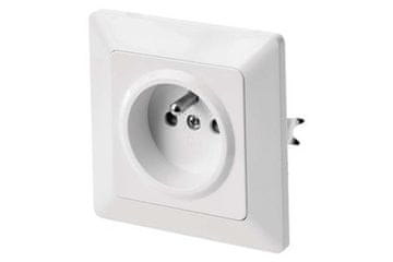 EMOS Utičnica A6001.0 Single socket, white