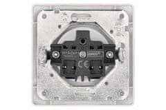 EMOS Utičnica A6001.0 Single socket, white