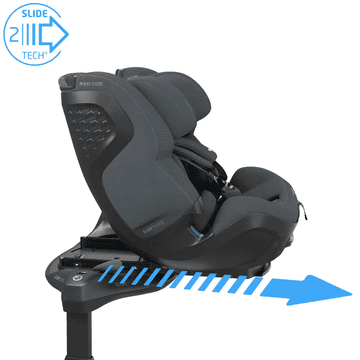 Maxi-Cosi Pearl XL Slide Pro autosjedalica, i-Size, 61-150 cm, siva