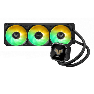ASUS TUF Gaming LC III 360 ARGB LCD CPU vodeno hlađenje, tri 120 mm ARGB ventilatora, Aura Sync, crna (90RC01A1-B0EAY0)