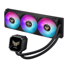 ASUS TUF Gaming LC III 360 ARGB LCD CPU vodeno hlađenje, tri 120 mm ARGB ventilatora, Aura Sync, crna (90RC01A1-B0EAY0)