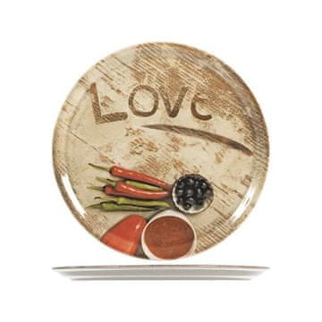 Saturnia Tanjur za pizzu Napoli /33cm/Flour/ 6kom