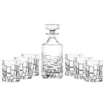 RCR Cristalleria Set Etna / Dekanter+čaše za viski / 7kom