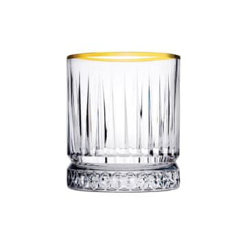 Pasabahce Elysia čaša / 35cl / zlatni rub / 4kom