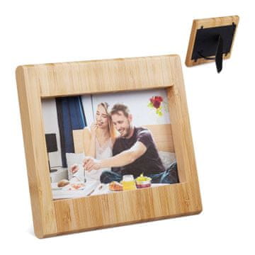 Northix Okvir za slike od bambusa stolni ili zidni okvir
