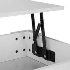 Northix Sklopivi stolić za kavu s podiznom pločom i prostorom za pohranu