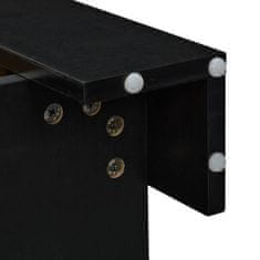 Northix Sklopivi stolić za kavu s podesivom pločom i policom za pohranu