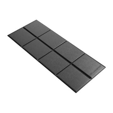 UREVO Urevo prostirka za fitness opremu, 160 cm x 65 cm (crna)