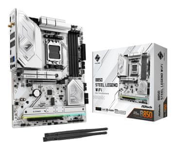 Asr Asrock B850 Steel Legend WiFi matična ploča, Socket AM5, ATX