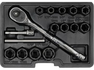 YATO Yato YT-05897 set za izvlačenje vijaka i vijaka, 16 komada