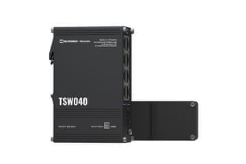 Teltonika Teltonika TSW040 8-portni PoE+ prekidač, Fast Ethernet, crni