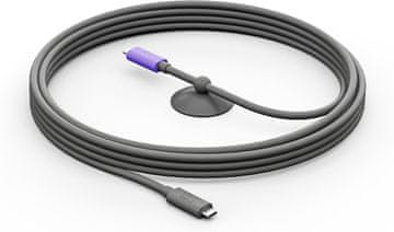 Logitech Logitech 952-000195 USB-C kabel 5 m, USB 3.2 Gen 2, grafitno ljubičasta