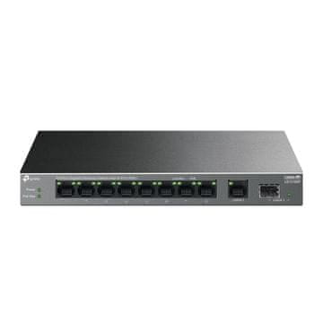 slomart TP-Link LiteWave 10-portni Gigabit desktop prekidač s 8 PoE+ priključka, crni